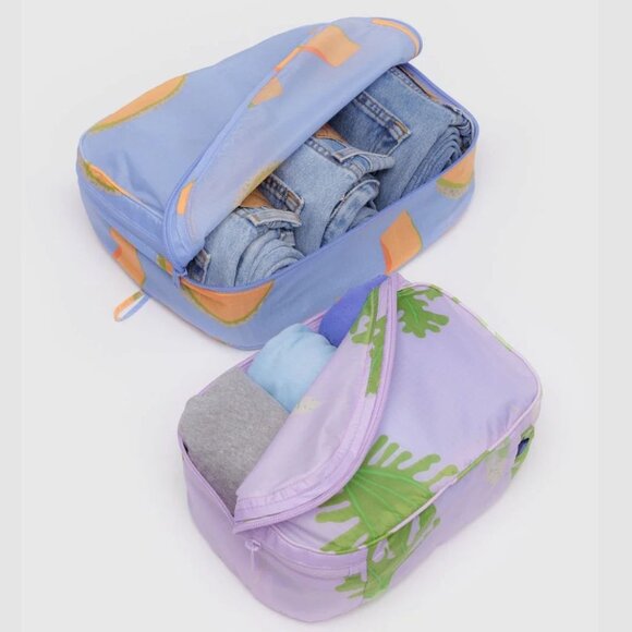 NWT Baggu Packing Cube Set - Japanese Produce (Cantaloupe...